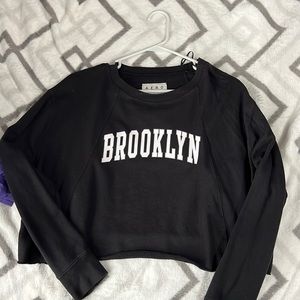 cropped hoodie